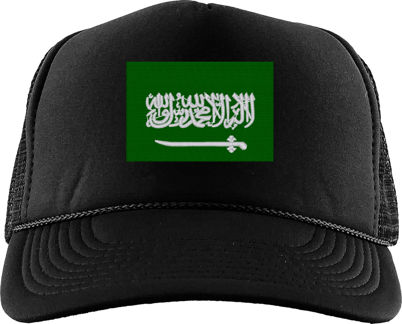 Saudi Arabia Flag Foam Trucker Hat