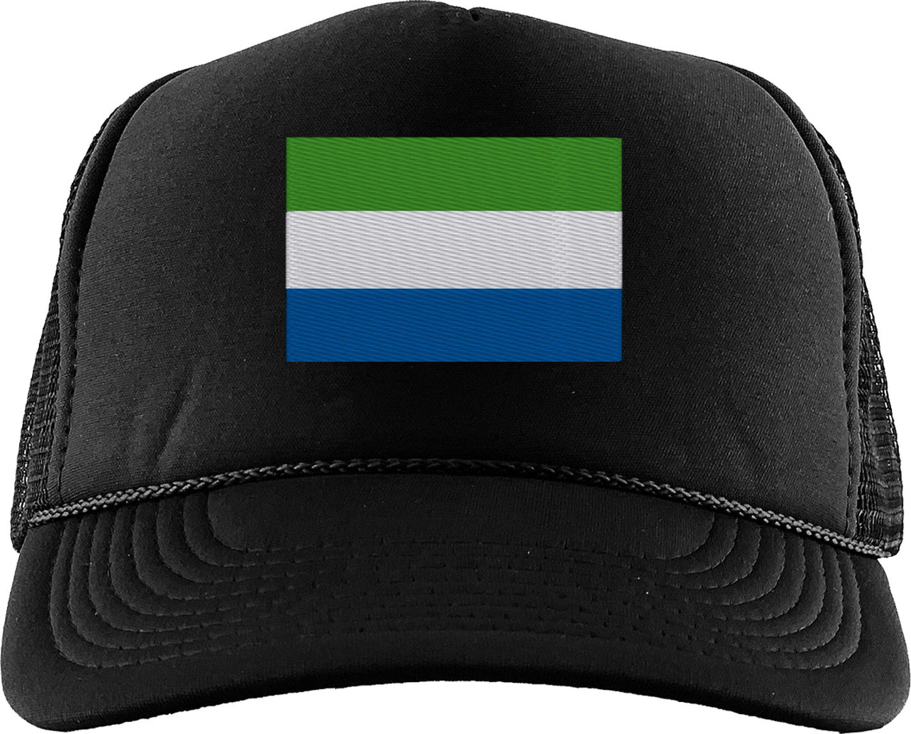 Sierra Leone Flag Foam Trucker Hat