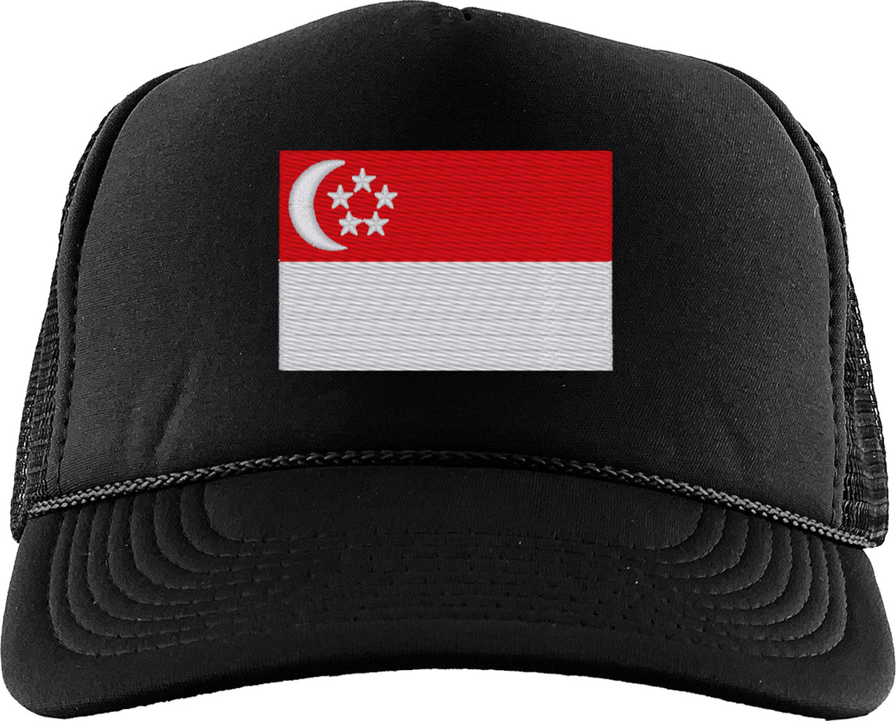 Singapore Flag Foam Trucker Hat