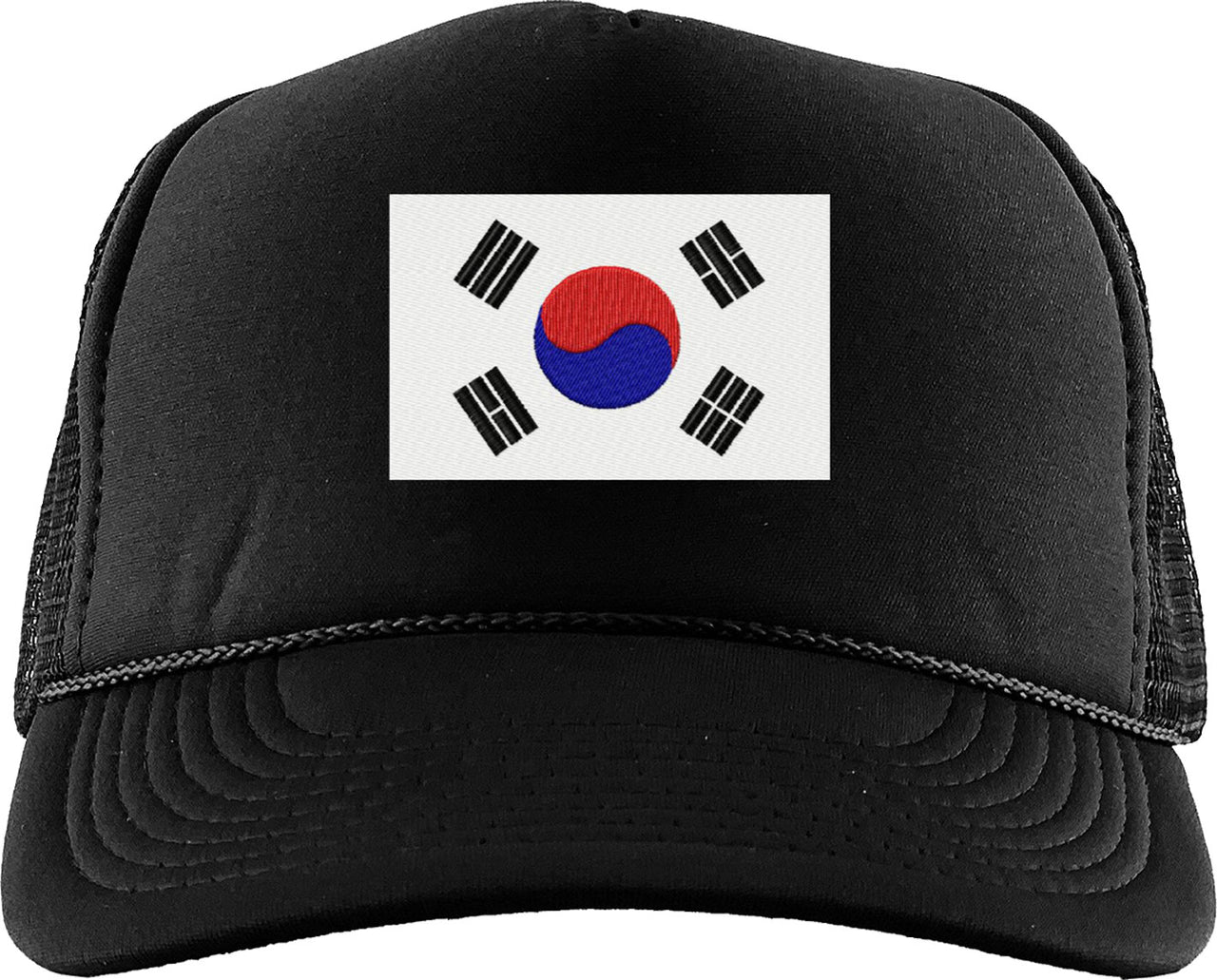 South Korea Flag Foam Trucker Hat