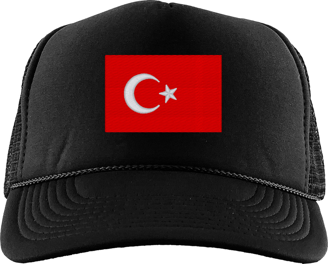 Turkish Flag Foam Trucker Hat