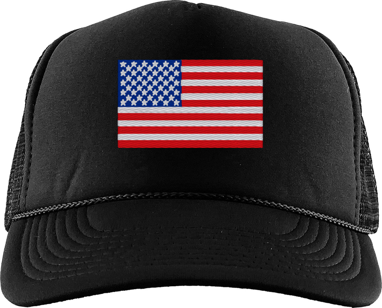 USA Flag Foam Trucker Hat