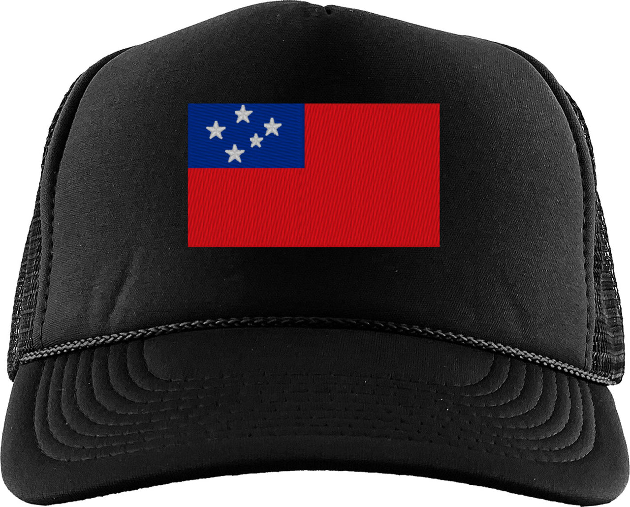 Western Samoa Flag Foam Trucker Hat