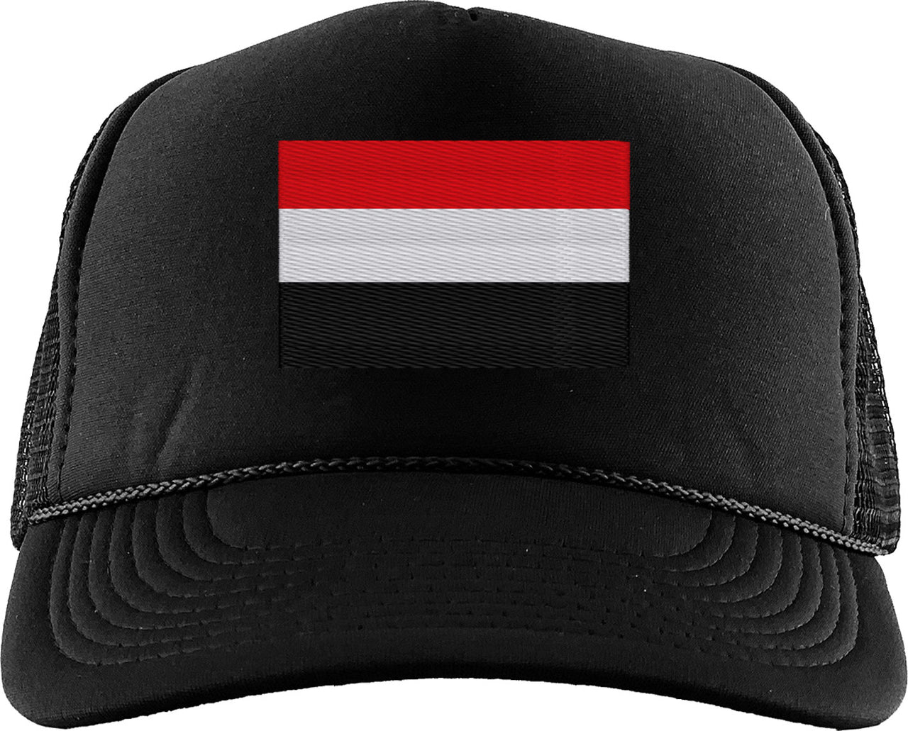 Yemen Flag Foam Trucker Hat