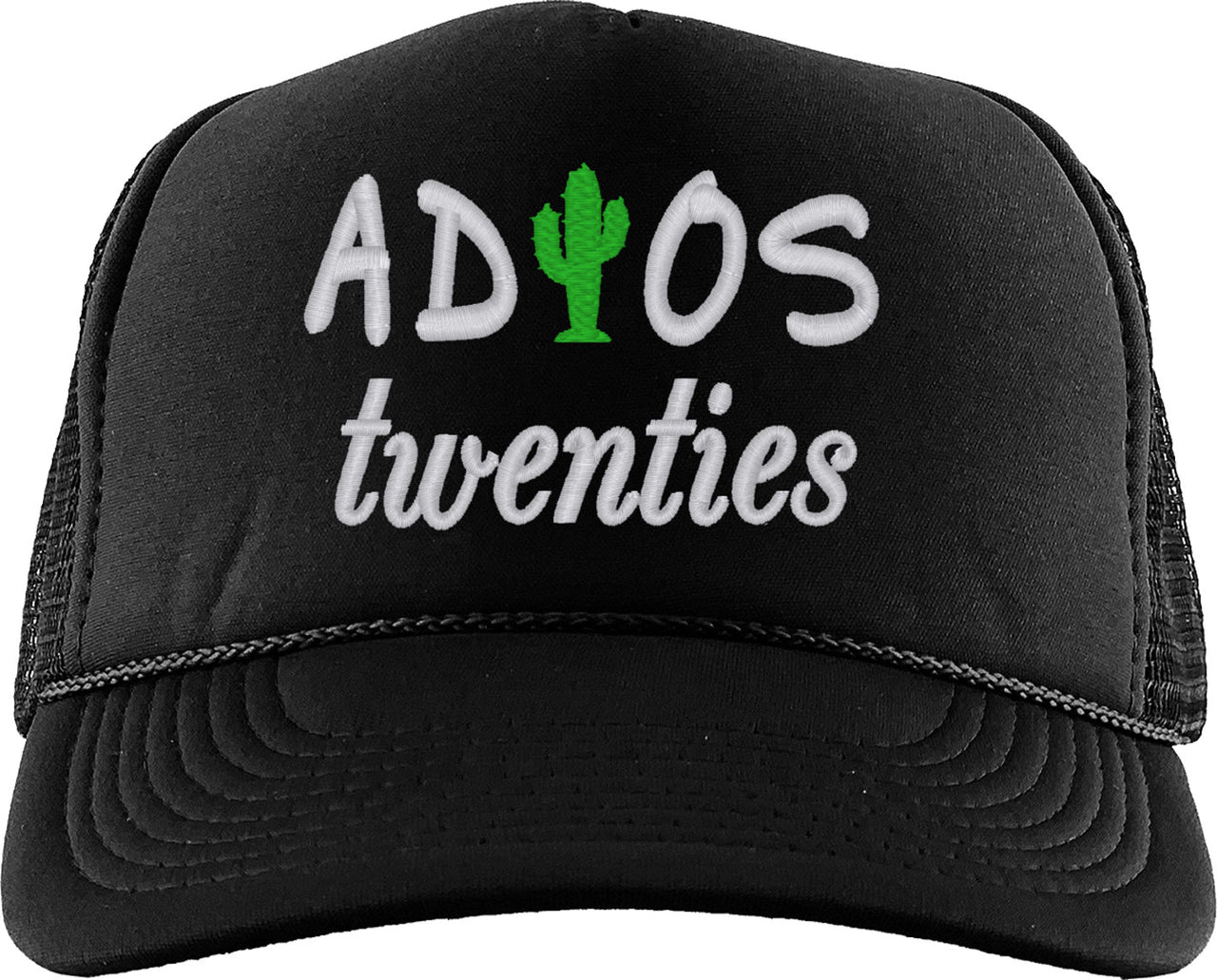 Adios Twenties 30th Birthday Foam Trucker Hat