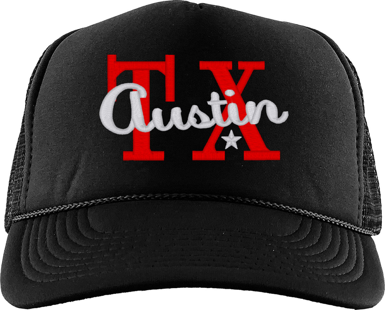 Austin Texas Foam Trucker Hat