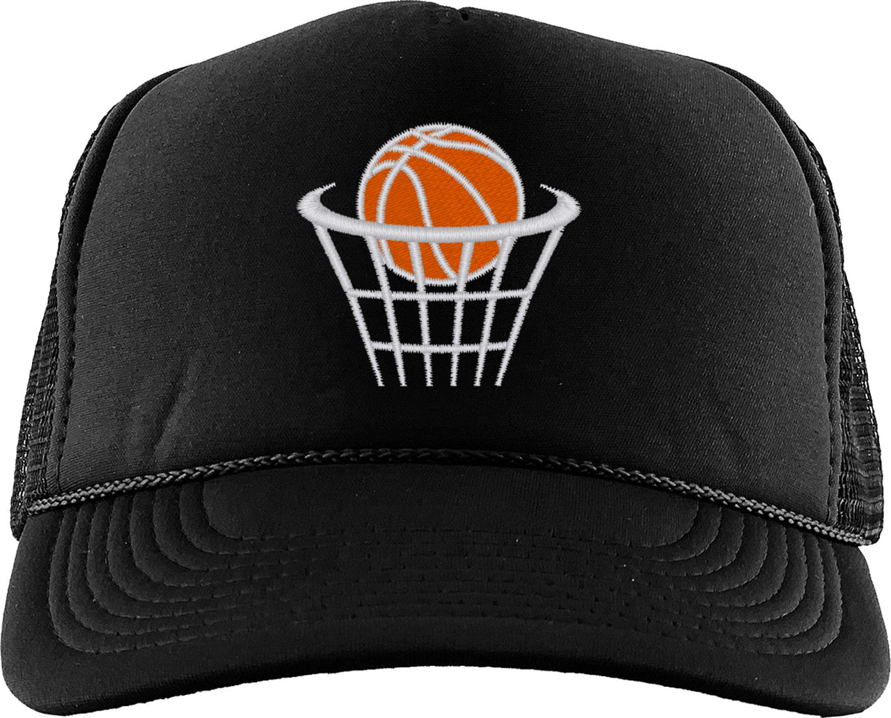 Basketball Hoop Foam Trucker Hat