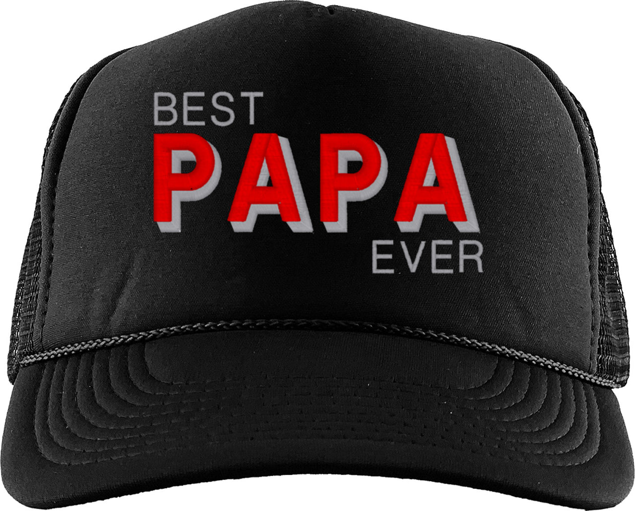 Best Papa Ever Foam Trucker Hat
