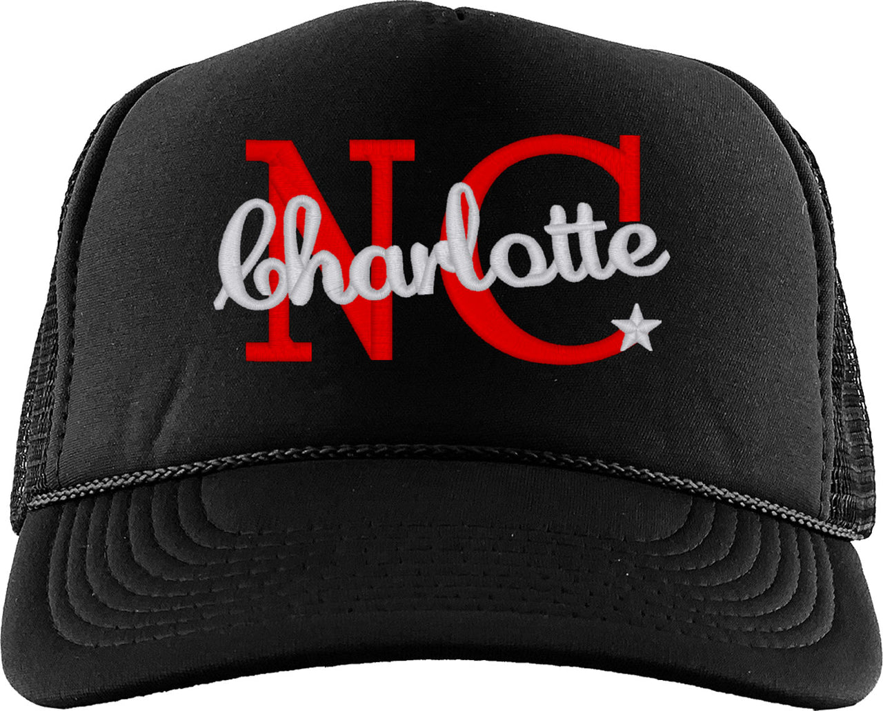 Charlotte North Carolina Foam Trucker Hat