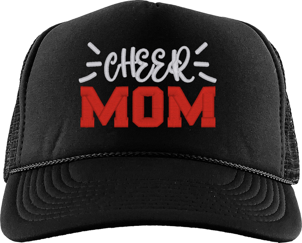 Cheer Mom Foam Trucker Hat