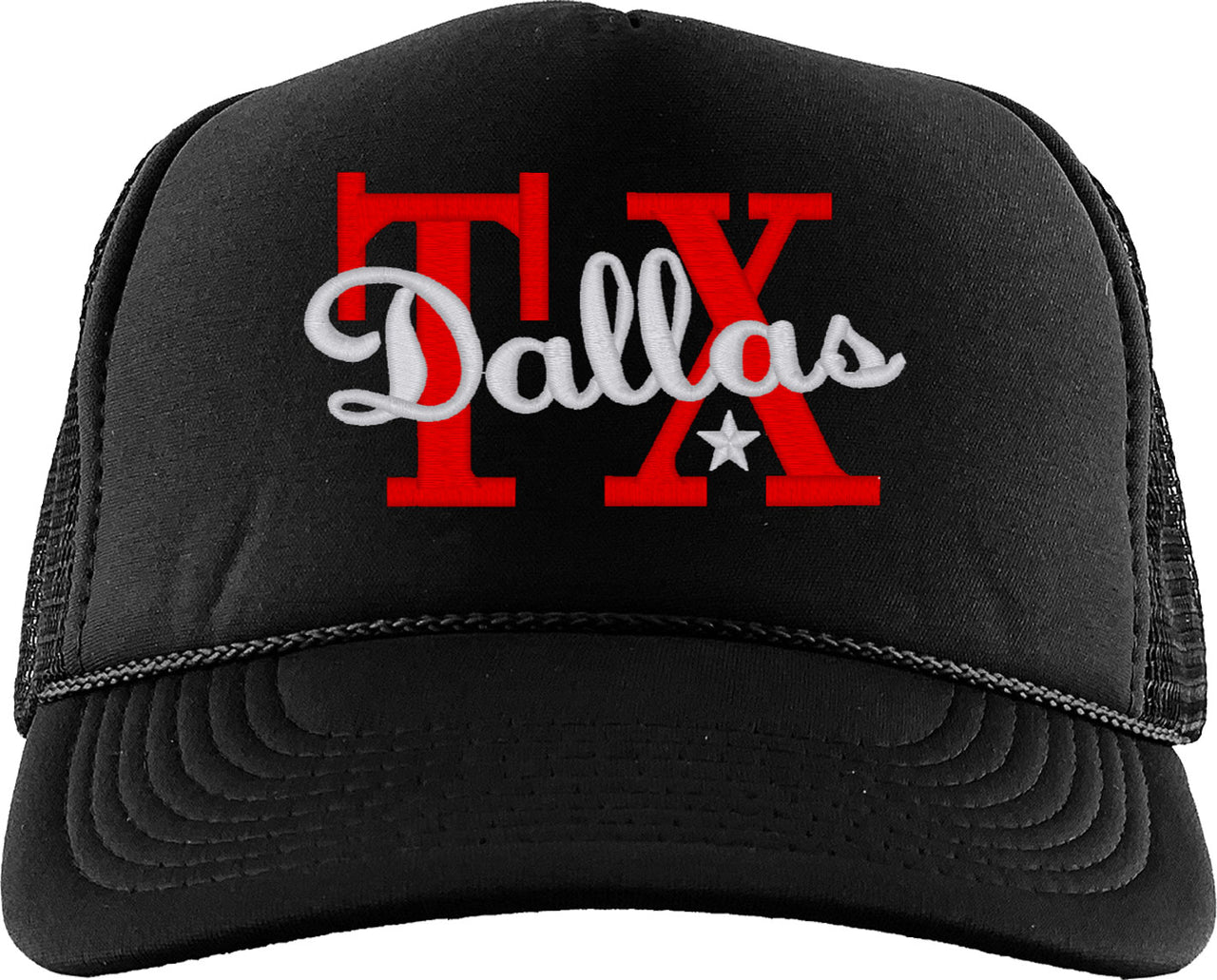 Dallas Texas Foam Trucker Hat