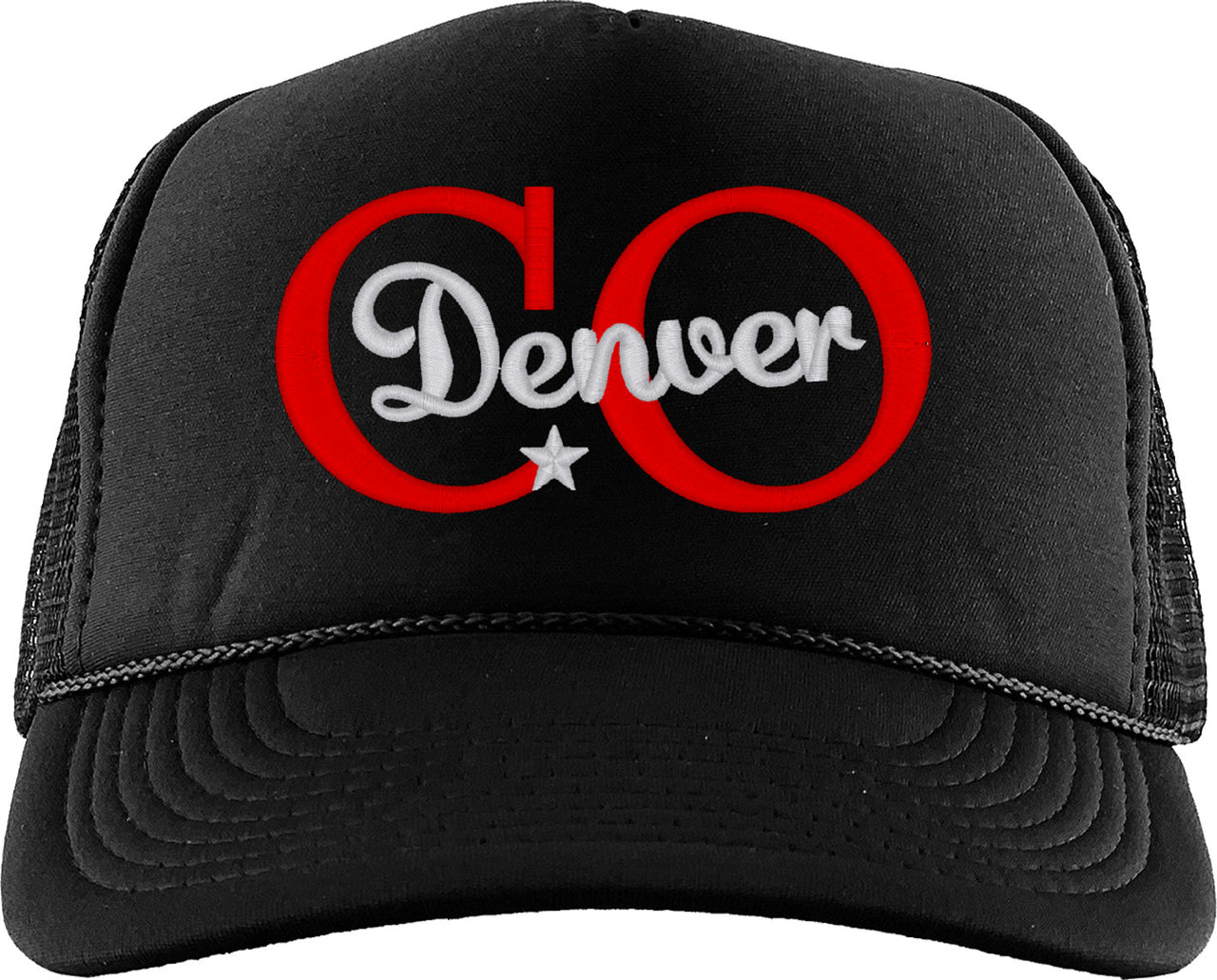 Denver Colorado Foam Trucker Hat
