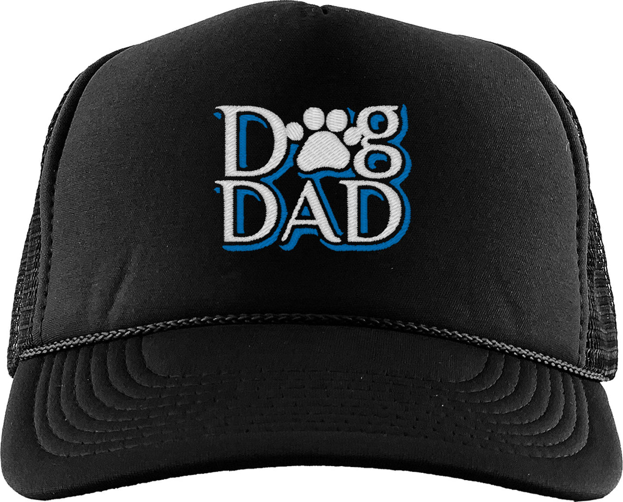 Dog Dad Paw Print Foam Trucker Hat