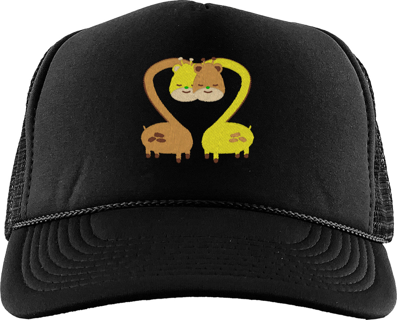 Giraffe Hearts Foam Trucker Hat