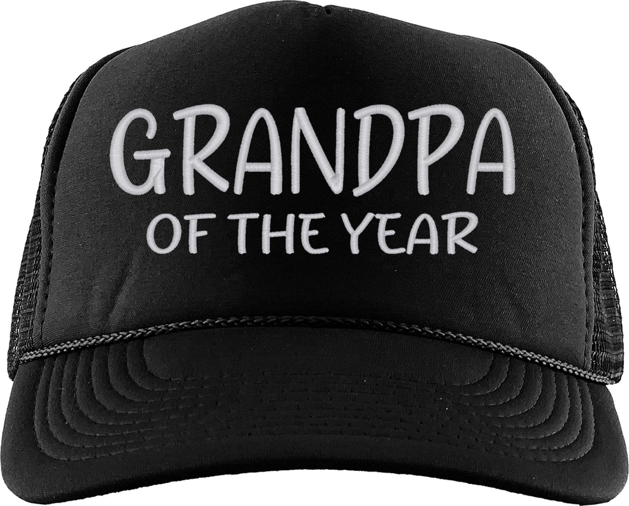 Grandpa Of The Year Father's Day Foam Trucker Hat