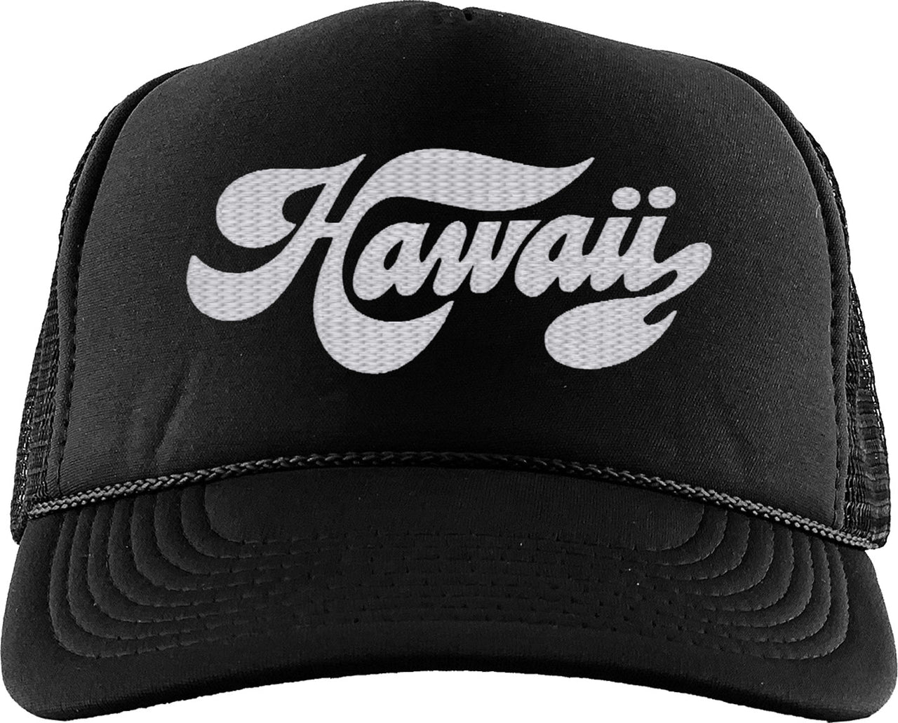 Hawaii Script Foam Trucker Hat