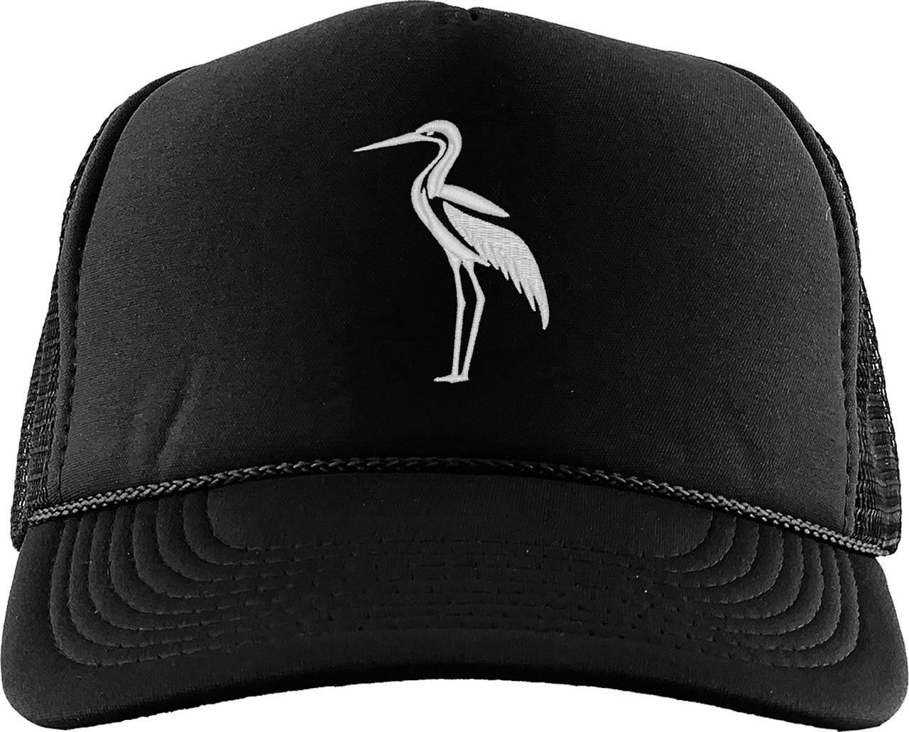 Heron Silhouette Foam Trucker Hat