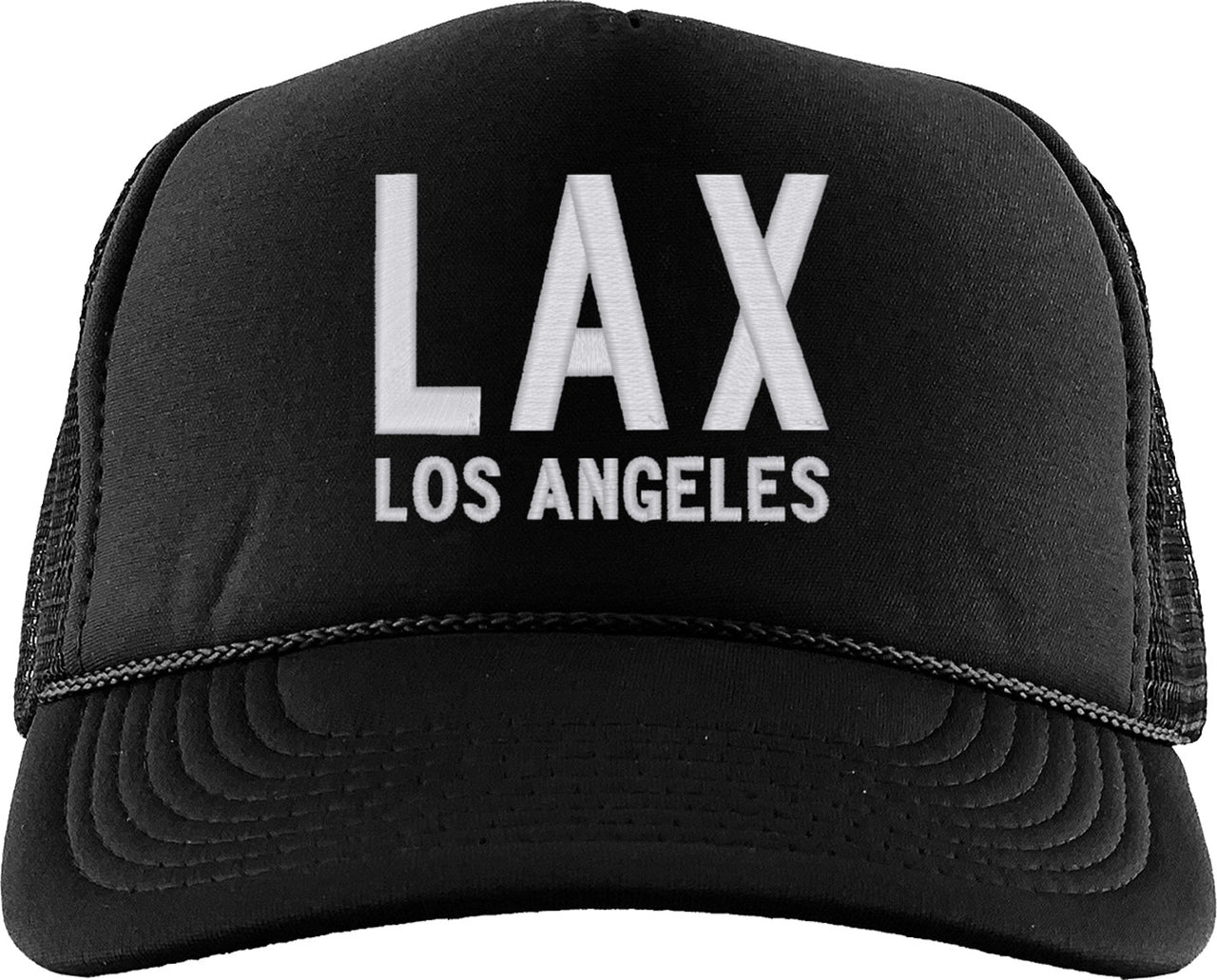 LAX Los Angeles Airport California Foam Trucker Hat