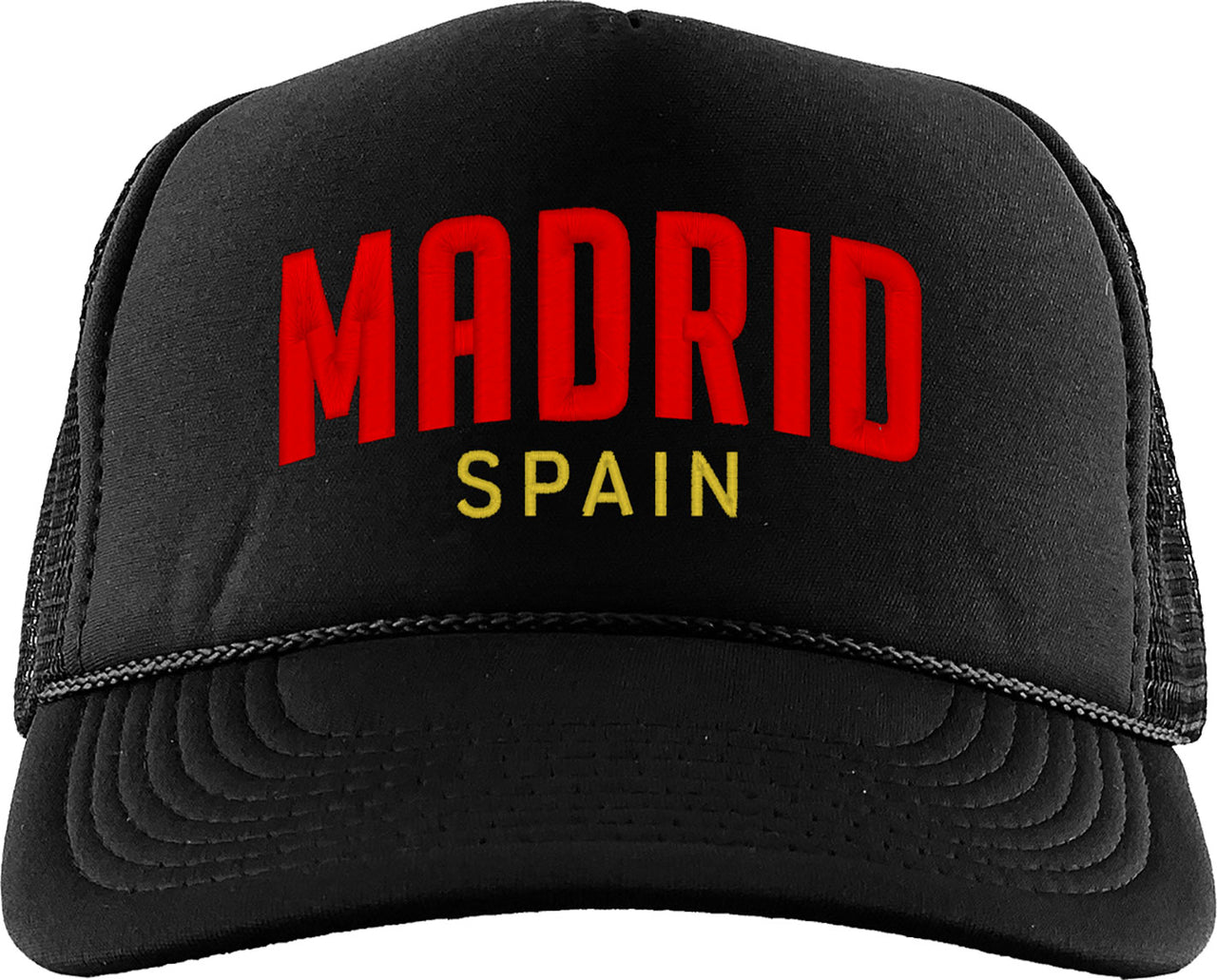 Madrid France Foam Trucker Hat