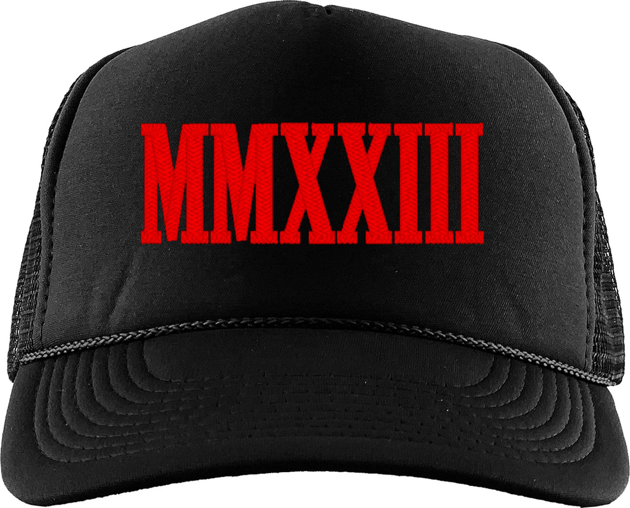 Roman Numeral MMXXIII 2023 Foam Trucker Hat