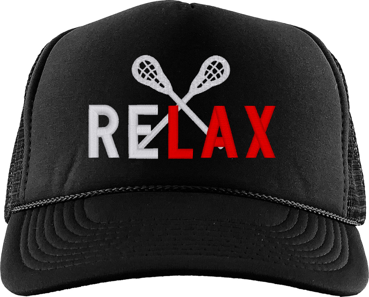 Relax Lacrosse Foam Trucker Hat