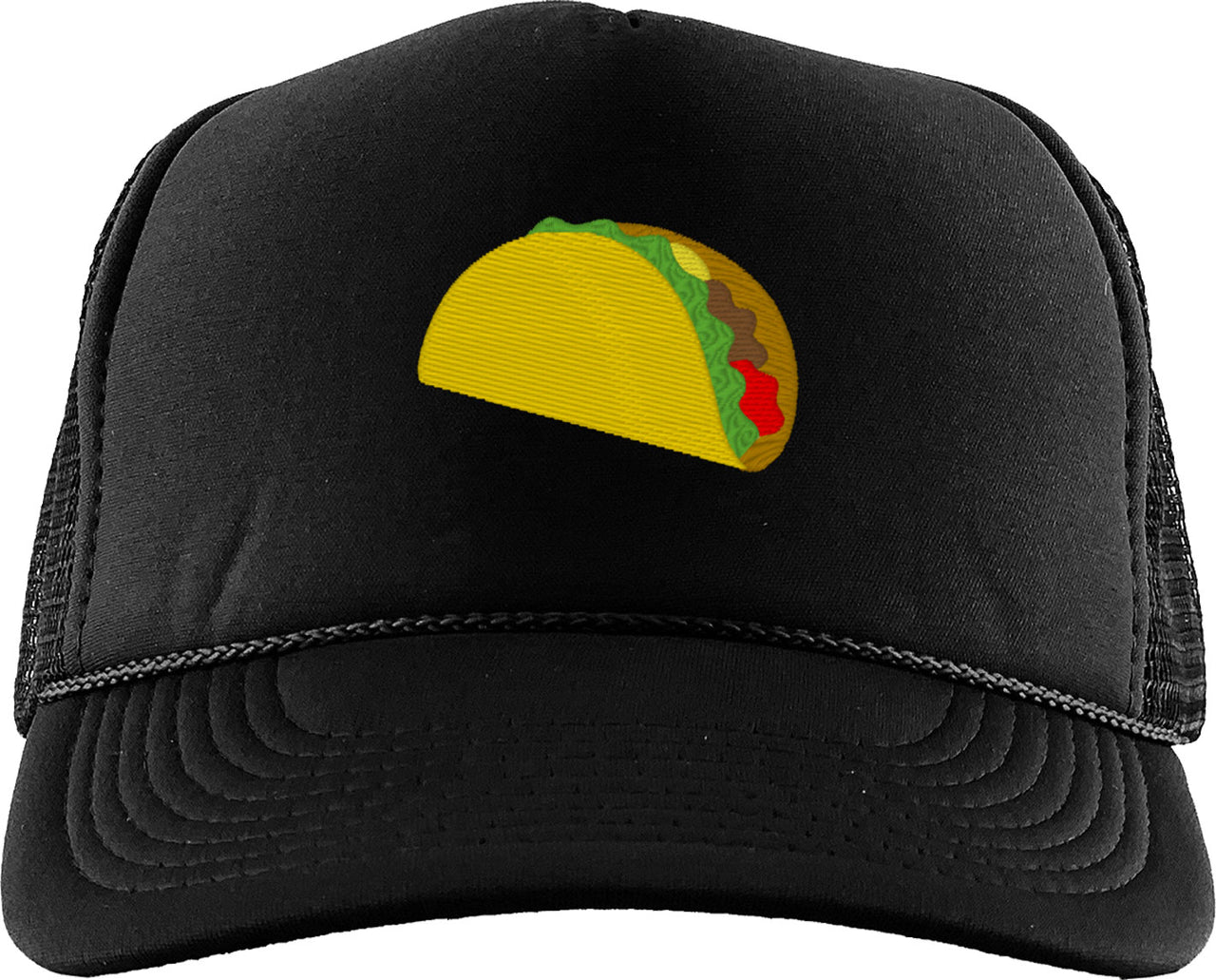Mexico Symbols Taco Foam Trucker Hat
