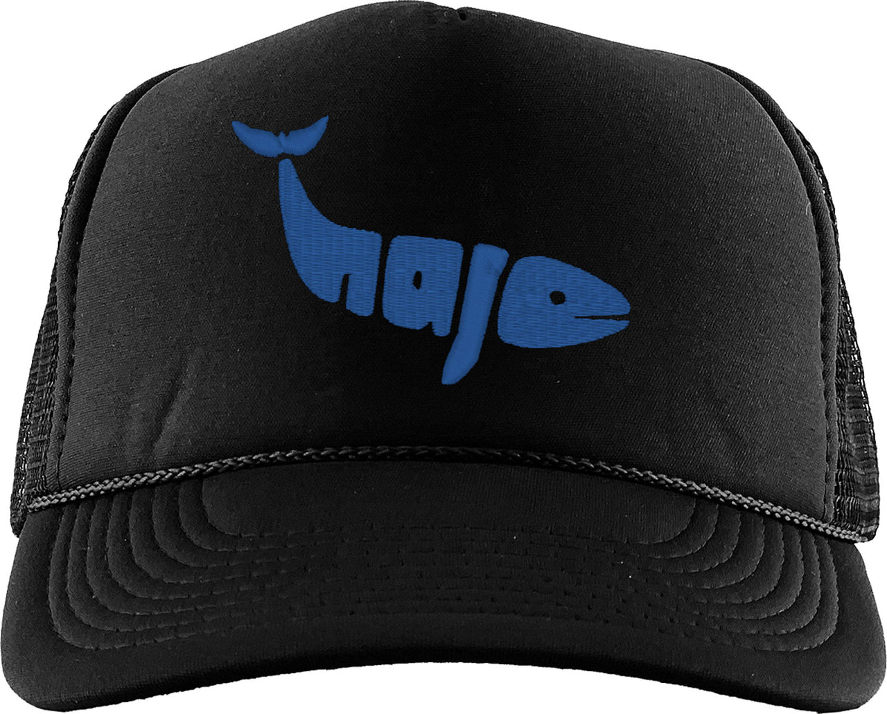 Whale Typography Foam Trucker Hat