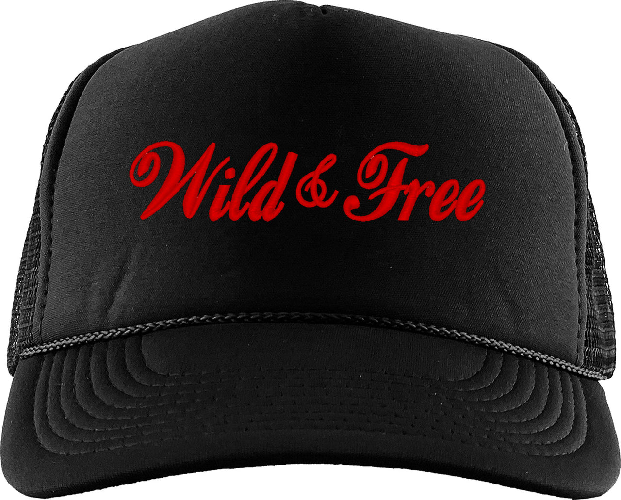 Wild And Free Foam Trucker Hat