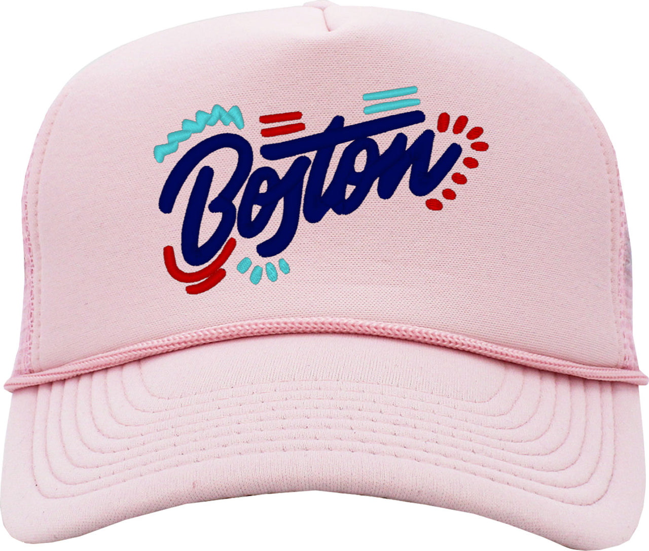 Boston Massachusetts Foam Trucker Hat