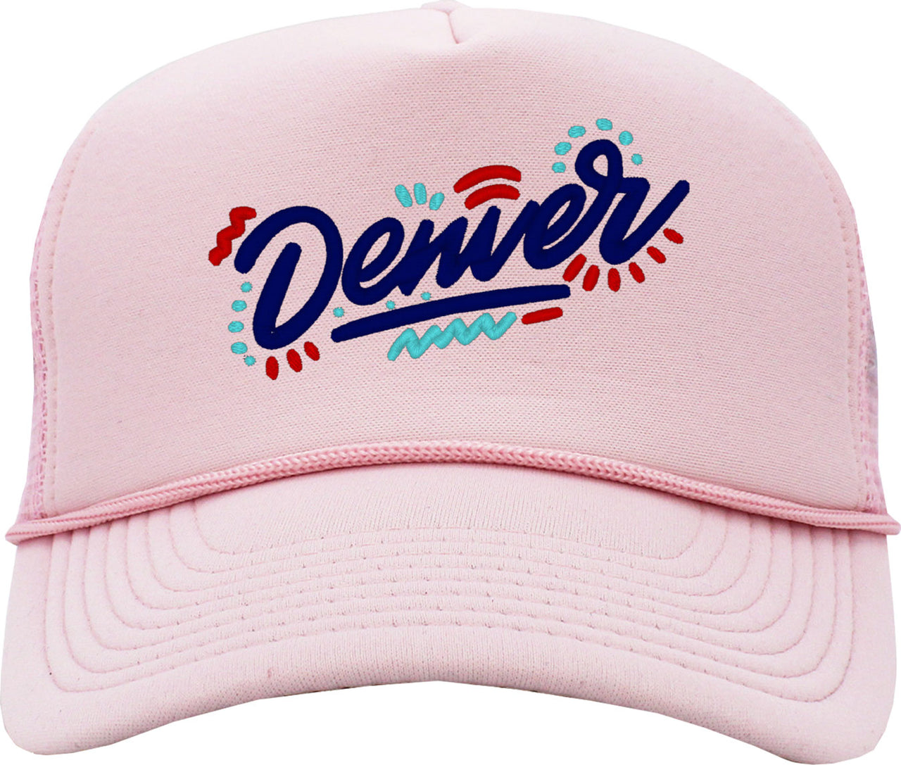Denver Colorado Foam Trucker Hat