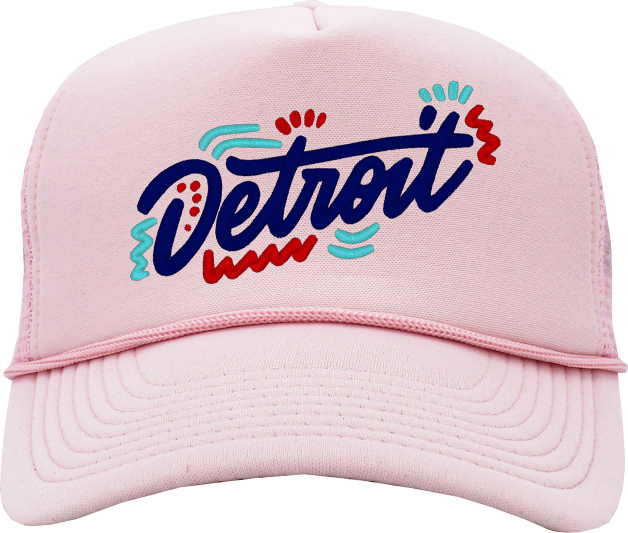 Detroit Michigan Foam Trucker Hat