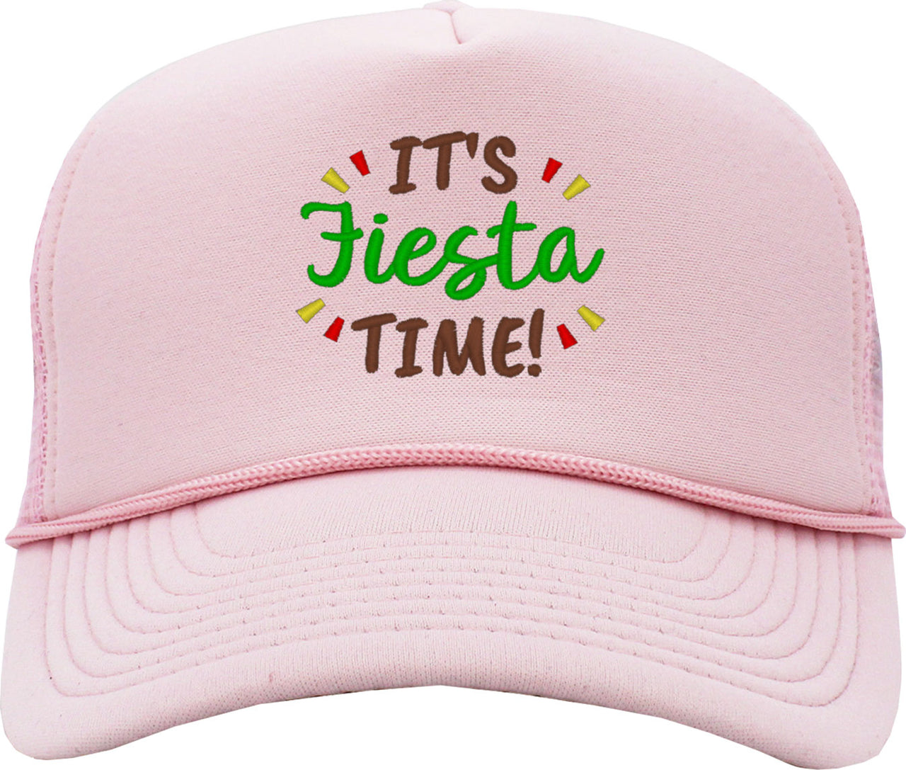 Mexico Symbols It's Fiesta Time Foam Trucker Hat