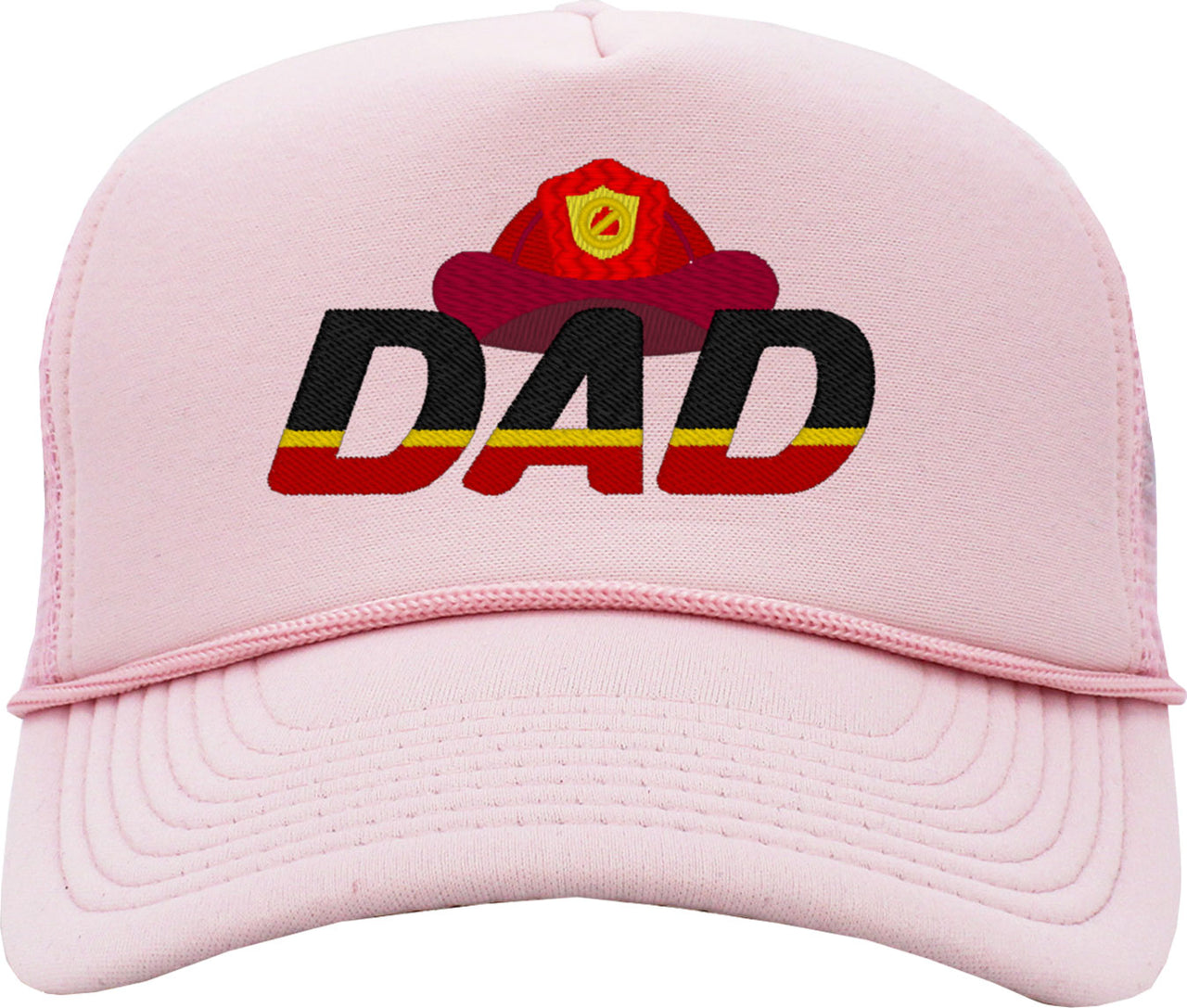 Firefighter Fireman Dad Father's Day Foam Trucker Hat
