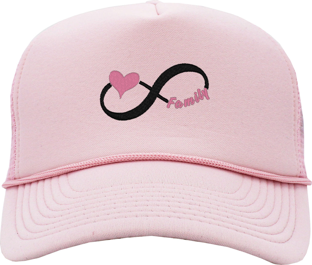 Family Infinity Symbol Foam Trucker Hat