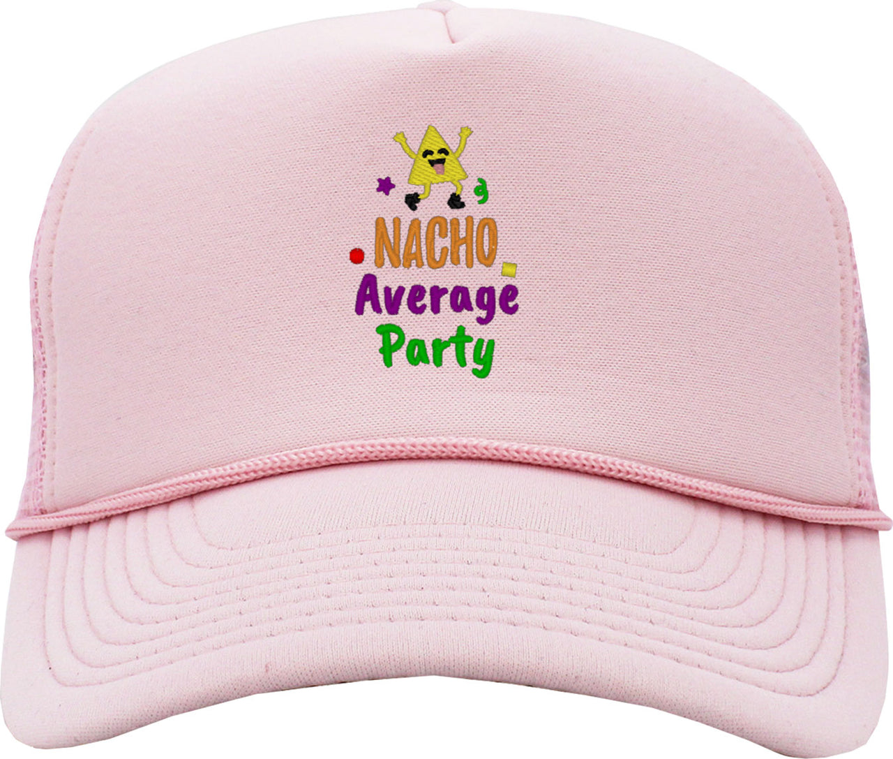 Mexico Symbols Nacho Average Party Foam Trucker Hat