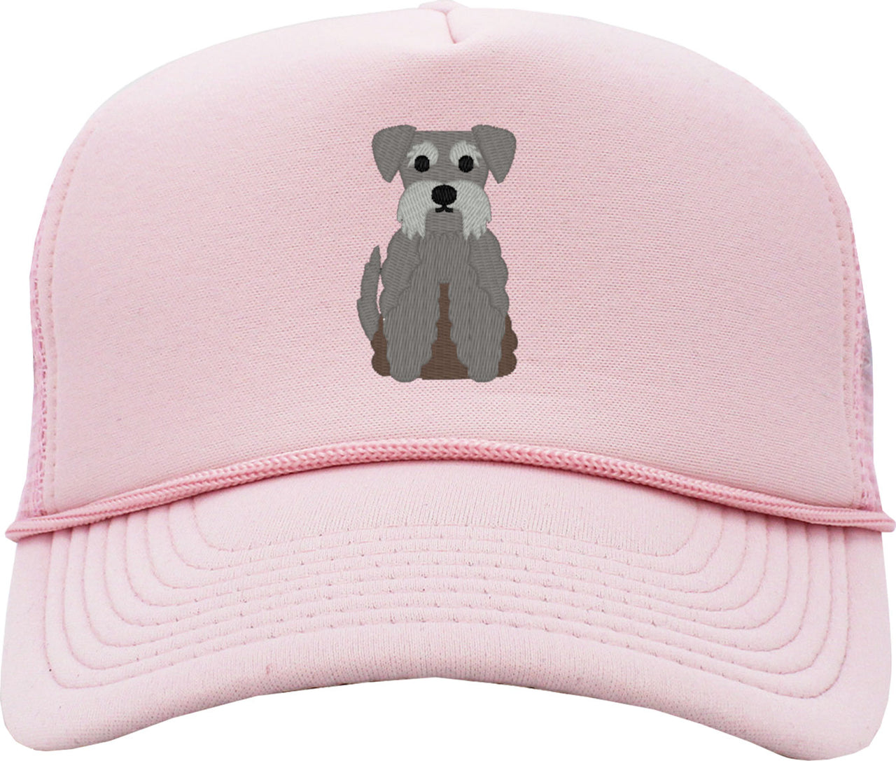 Schnauzer Dog Foam Trucker Hat