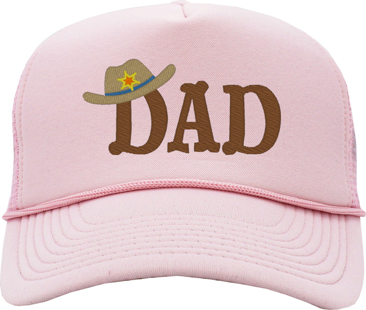 Sheriff Dad Father's Day Foam Trucker Hat