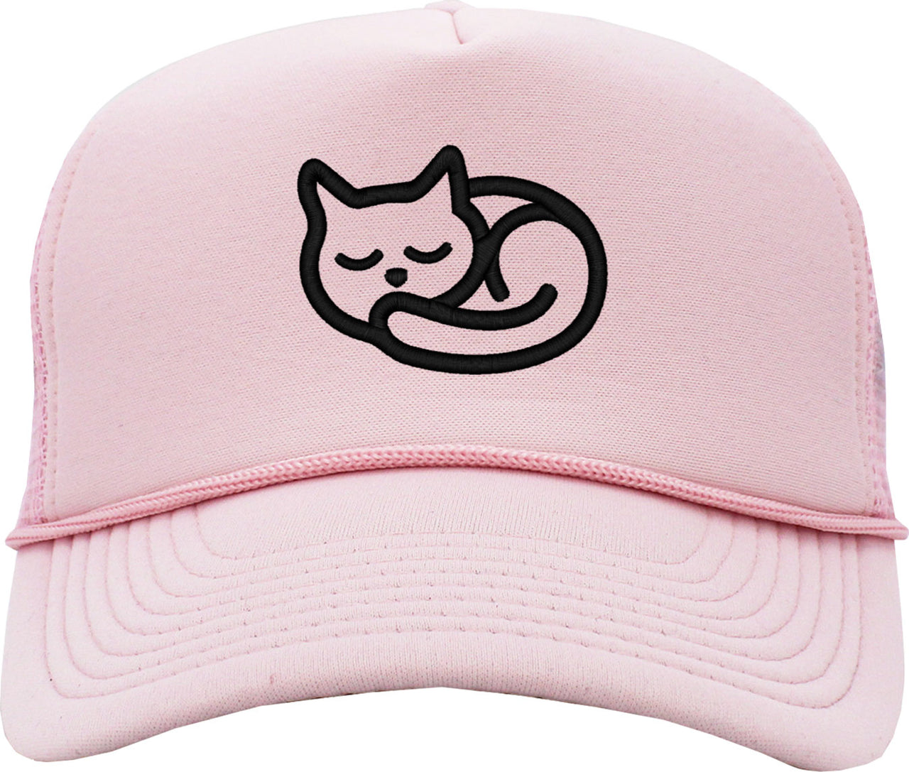 Sleeping Cat Foam Trucker Hat