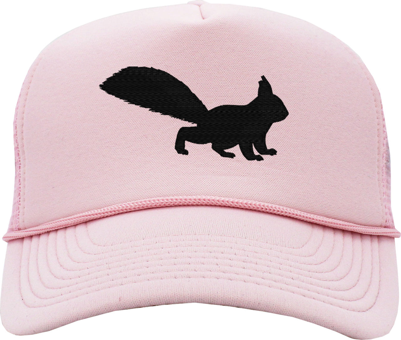 Squirrel Silhouette Foam Trucker Hat