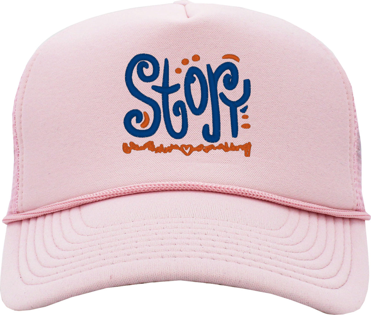 Story Typography Foam Trucker Hat