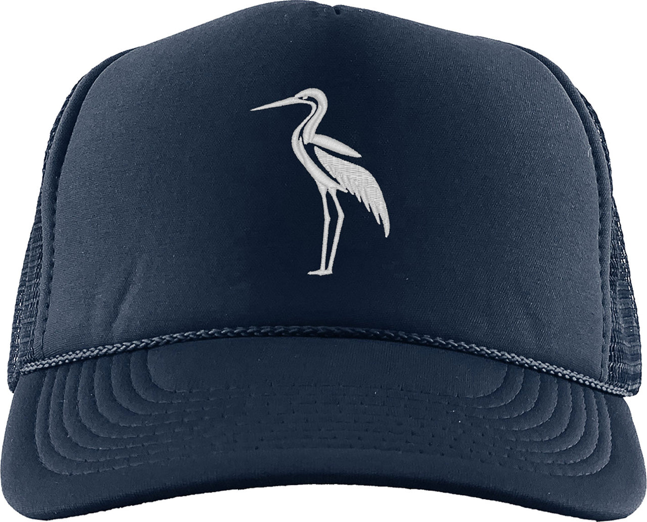 Heron Silhouette Foam Trucker Hat
