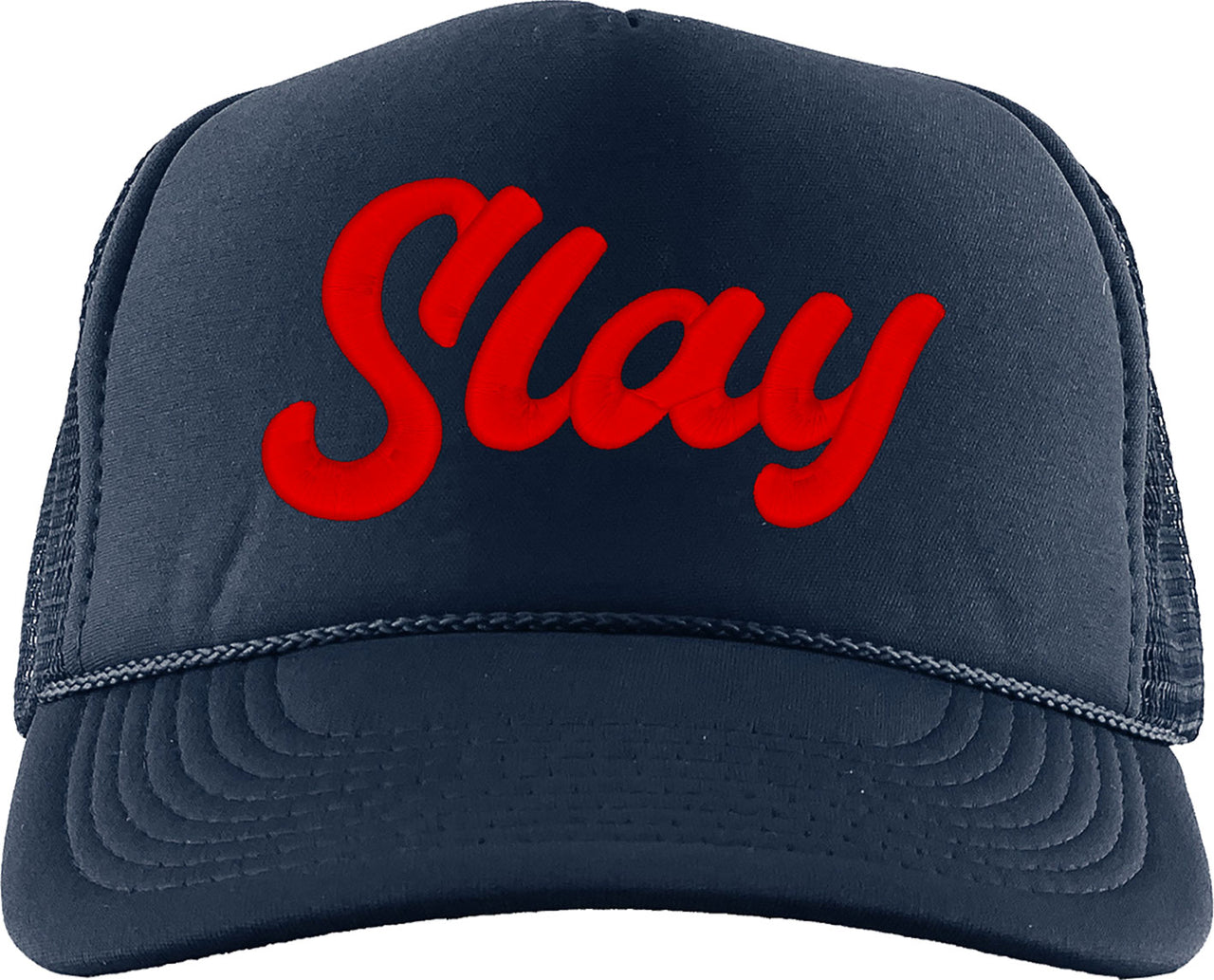 Slay Typography Foam Trucker Hat