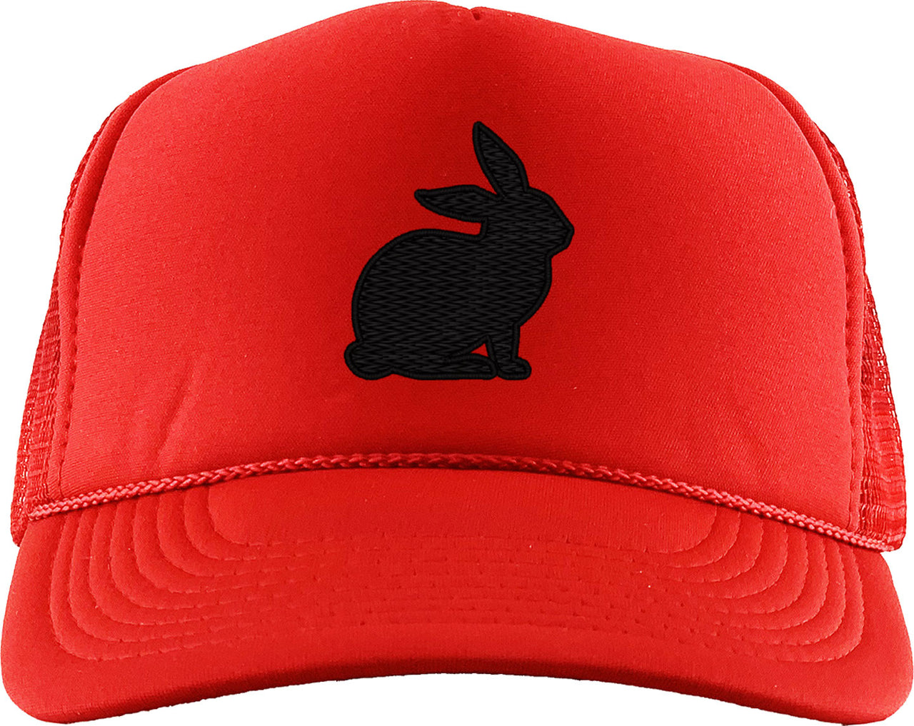 Bunny Silhouette Foam Trucker Hat