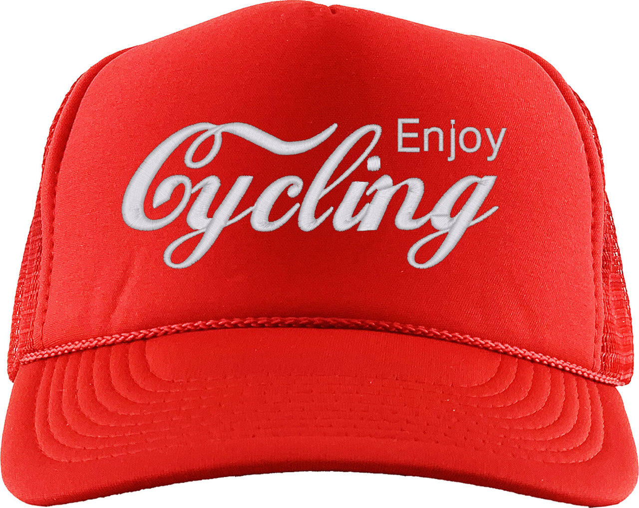 Enjoy Cycling Foam Trucker Hat