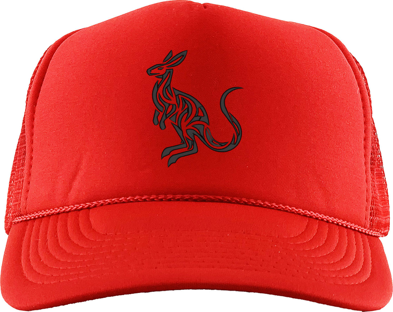 Kangaroo Silhouette Foam Trucker Hat