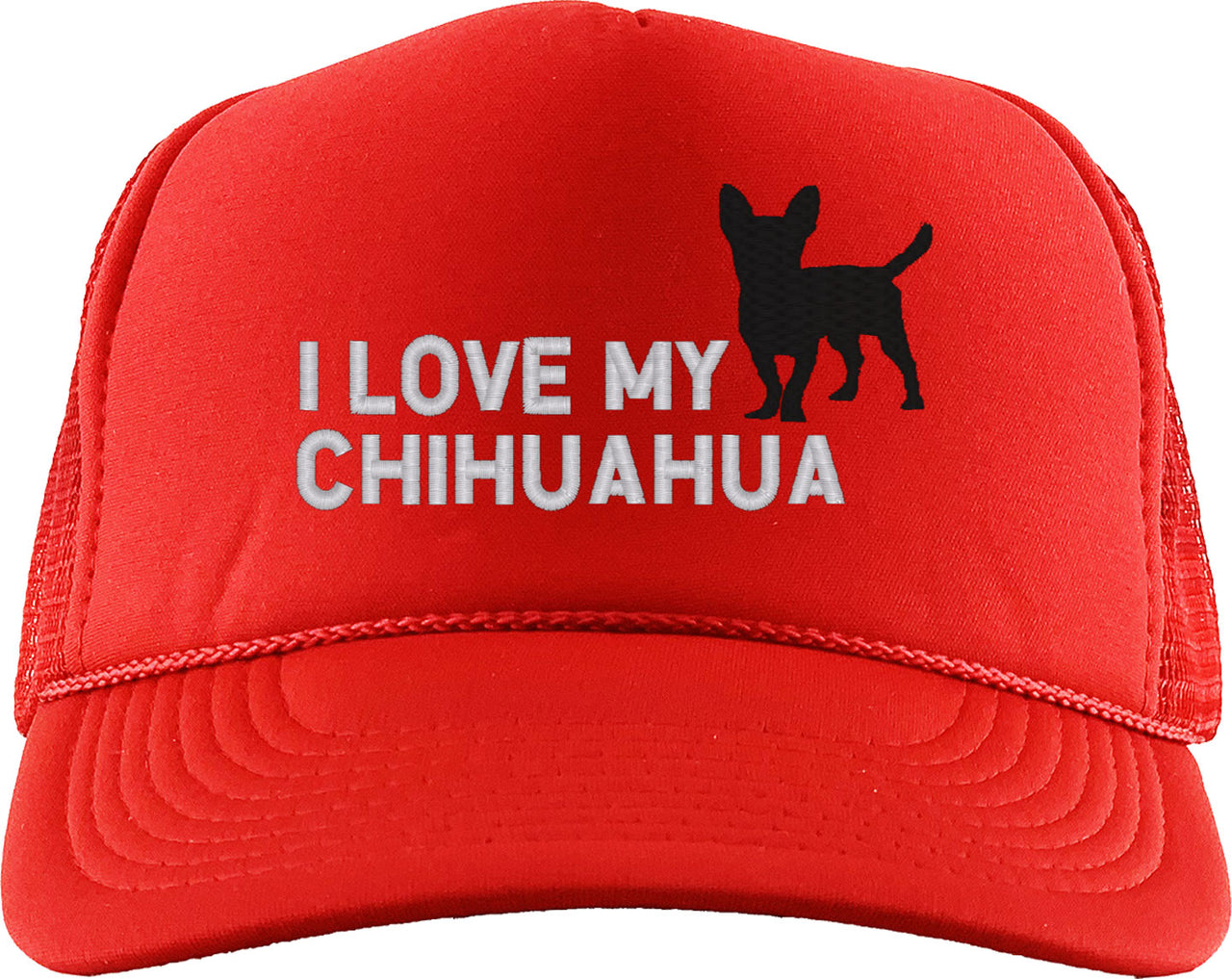 I Love My Chihuahua  Dog Foam Trucker Hat