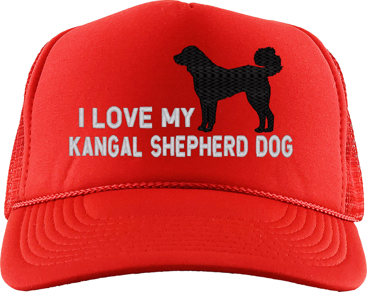I Love My Kangal Shepherd Dog Foam Trucker Hat