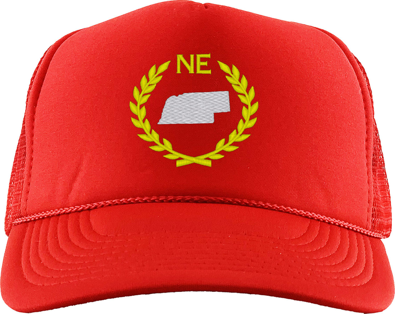 Nebraska State Foam Trucker Hat