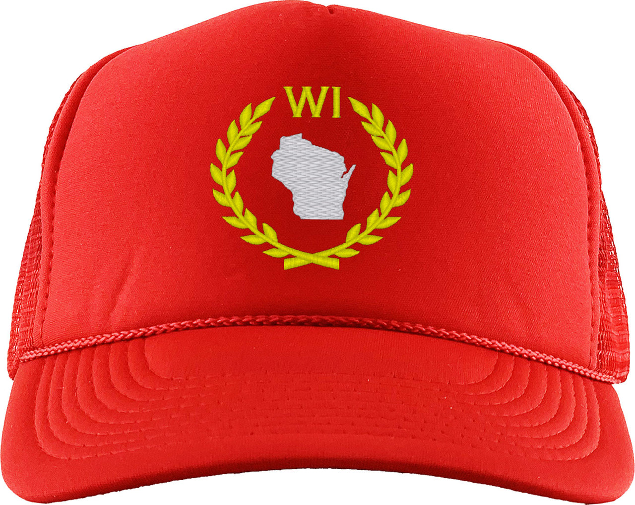 Wisconsin State Foam Trucker Hat