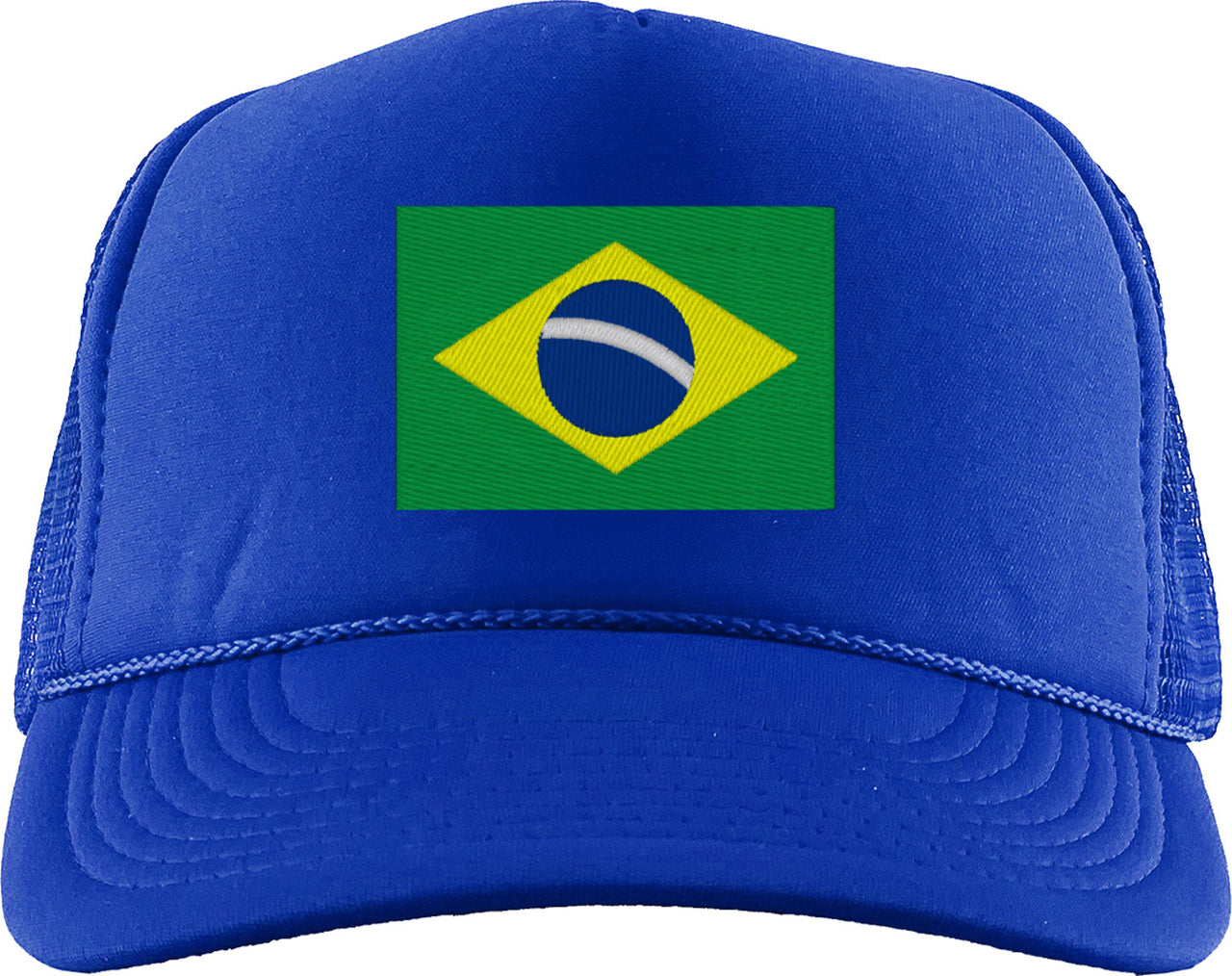 Brazil Flag Foam Trucker Hat